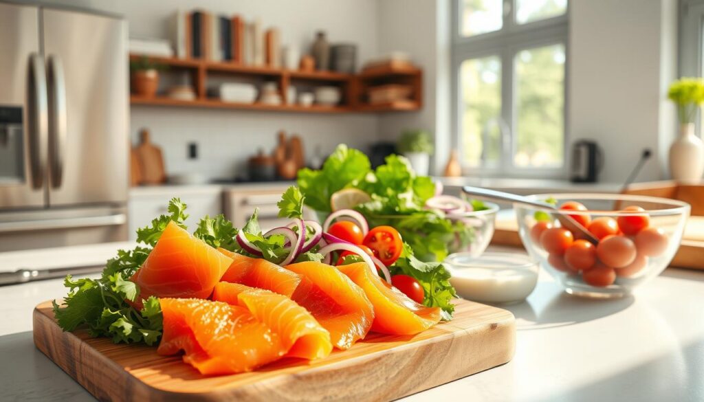 Easy Salmon Salad Preparation Easy Salmon Salad Preparation